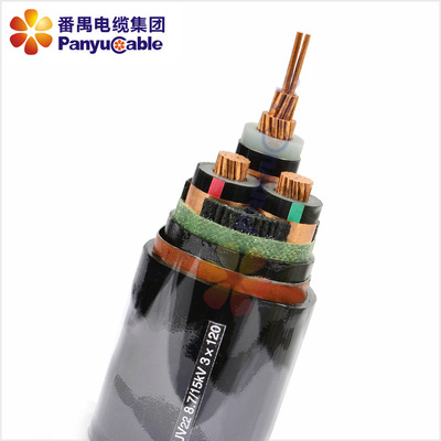 YJV22高压电缆（8.7/15KV）3*120平方